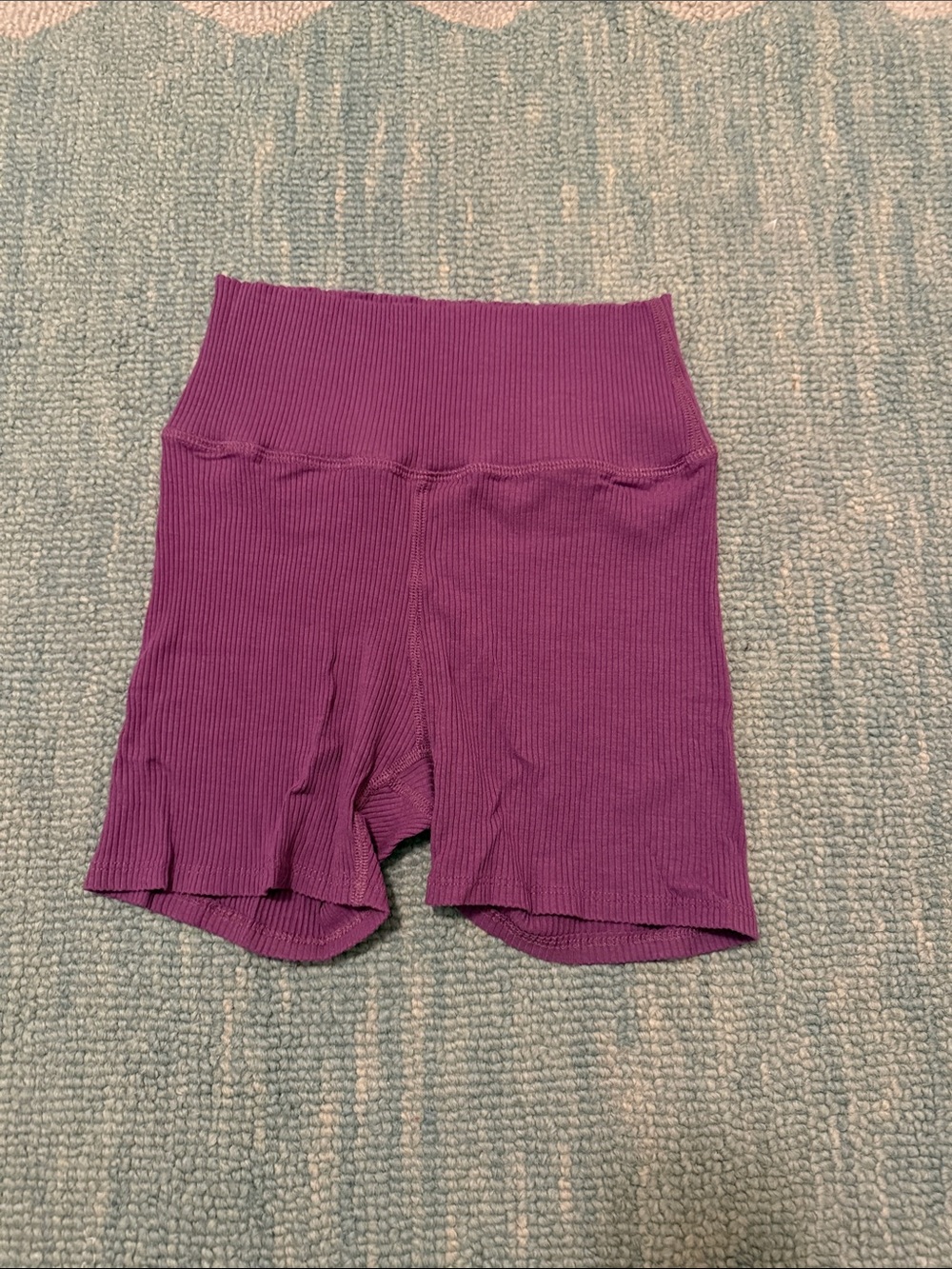 Daily Drills Purple Biker Shorts